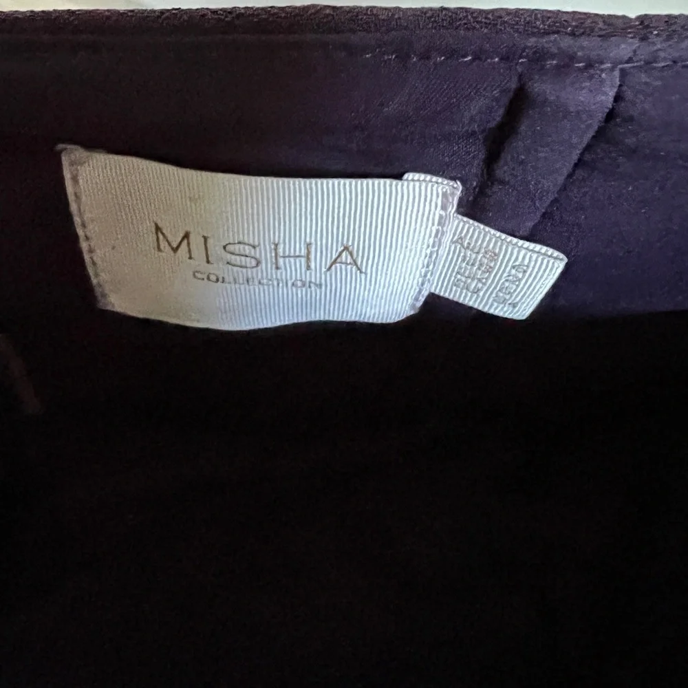 Misha Collection Romi Midi Dress - Plum - Picture 8 of 9
